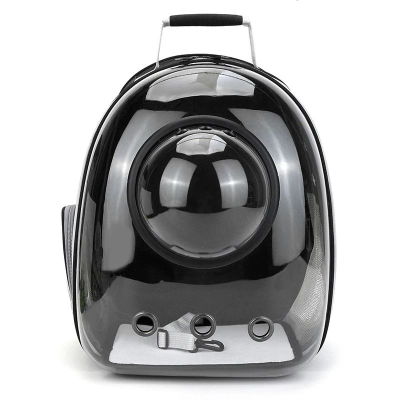 Transparent Pet Backpack Carrier With Optional Cover 8