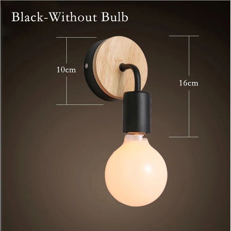 Retro Hemp Rope Wall Lamp With Iron Fixture For Hallways And Bedside Lighting 7