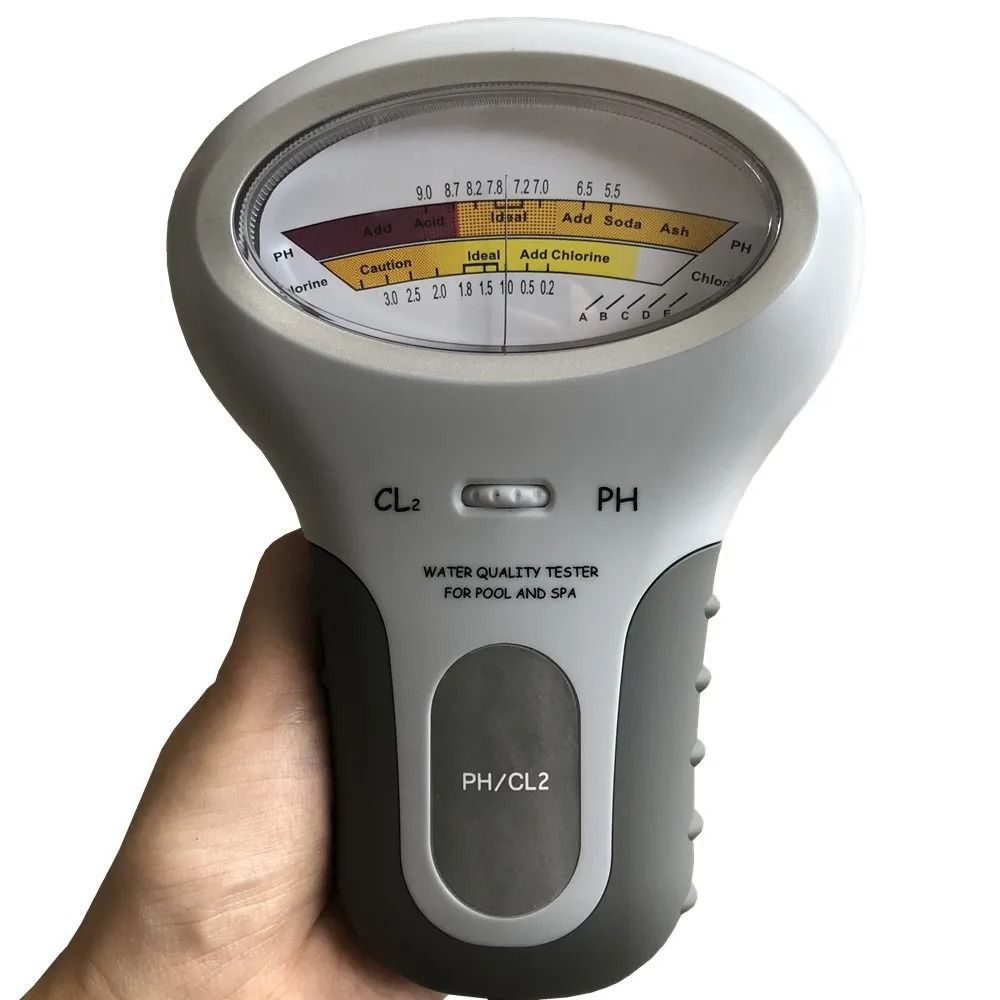 2 In 1 Digital Chlorine And PH Level Tester For Pool And Spa Water Quality 8