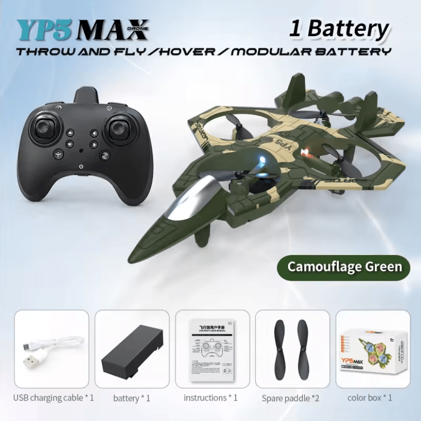 Ultimate RC Jet Plane Foam Glider With LED Lights 24G Stunt Aircraft 4