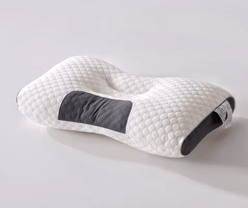 CloudRest Ergonomic Knitted Neck Protection Pillow Breathable Moisture Absorption Sleep Pillow 8