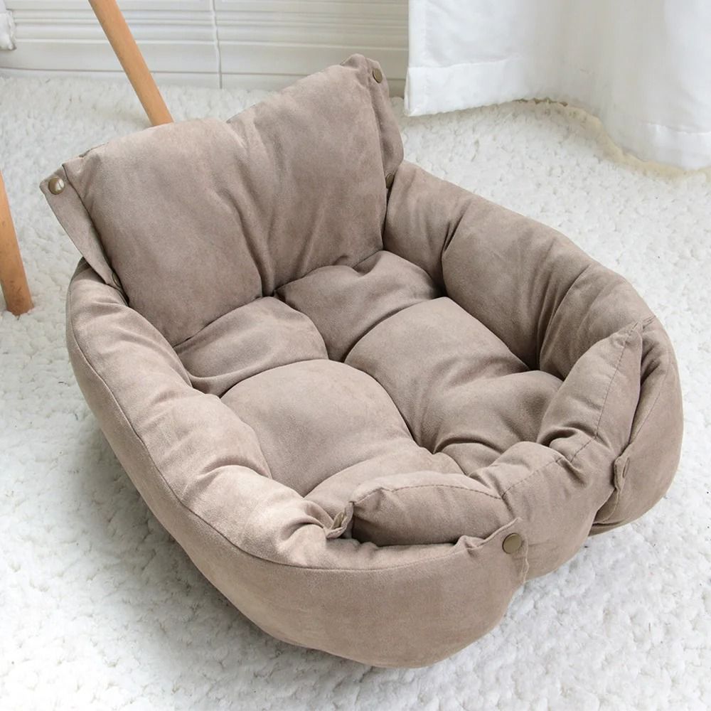 3 In 1 Convertible Dog Bed Mat Sofa And Nest For Cats And Small Dogs With Soft Cushion Design 7