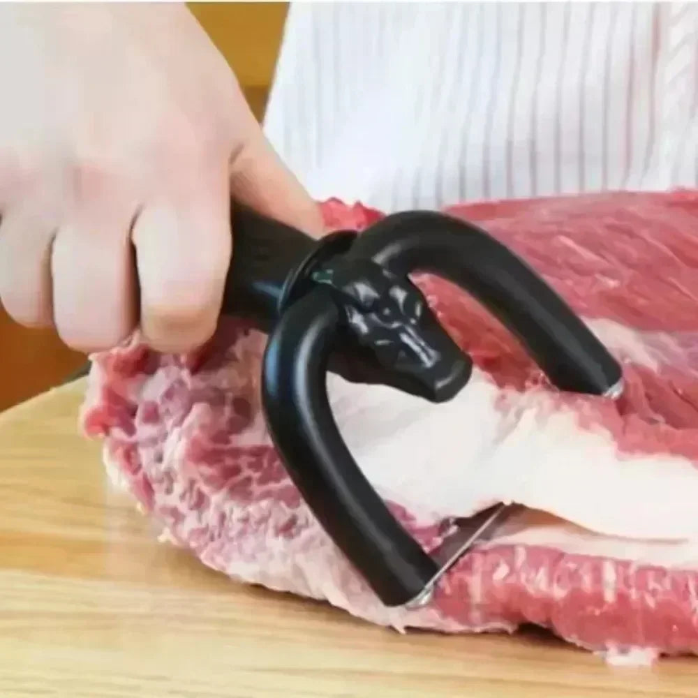 Professional Handheld Beef And Pork Slicer Precision Meat Fat Trimmer For Cooking Barbecue Kitchen 6