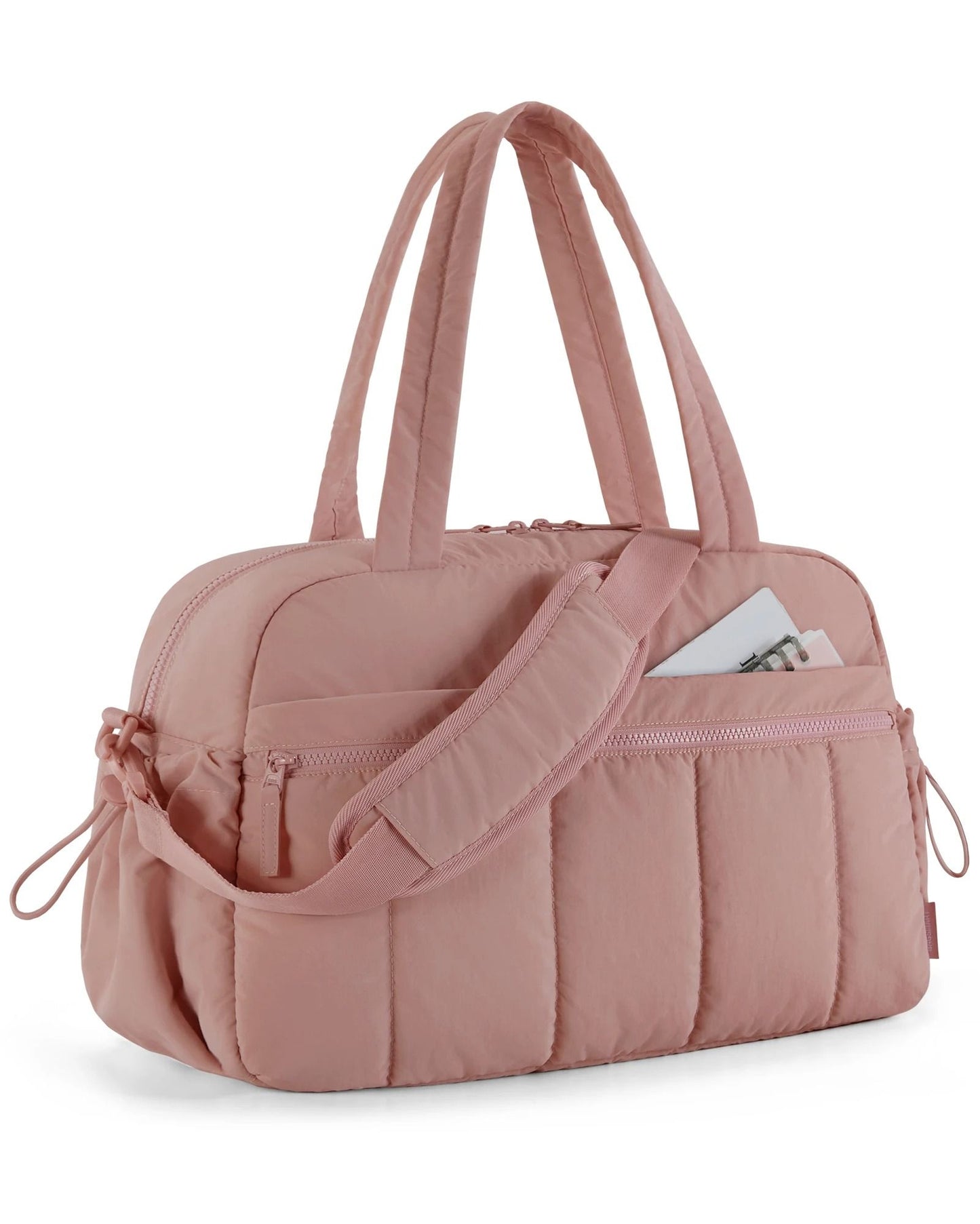 BAGSMART Waterproof Travel Duffel Gym Bag For Women With Wet Pocket Carry On Shoulder Weekender Bos 13
