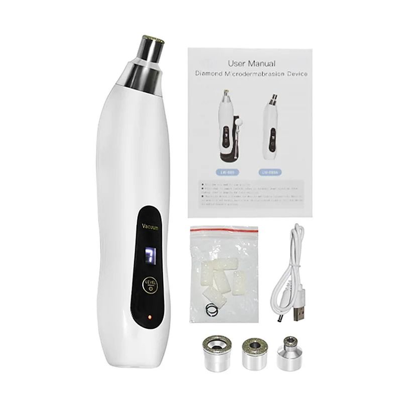 Diamond Microdermabrasion Machine For Blackhead Removal And Facial Deep Cleansing 10