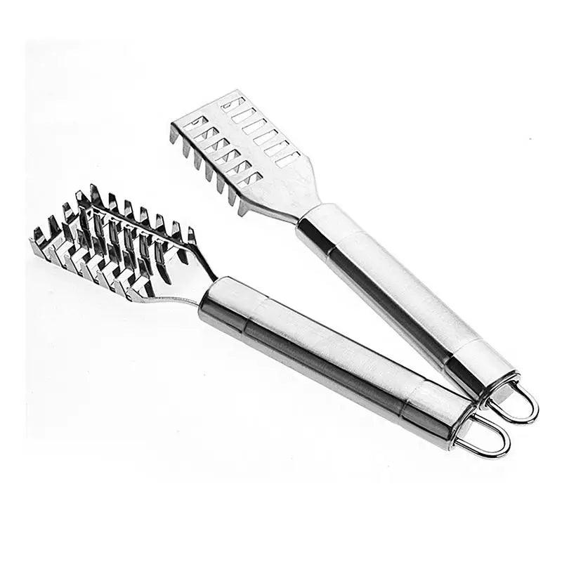 Fish Peeler Scale Remover Stainless Steel, Seafood Crackers Scaler, Fast Cleaning Tool, Planet Skin Brush Cleaner