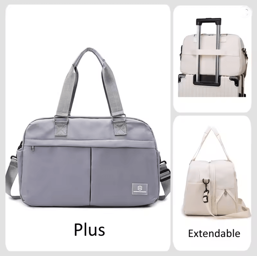 Expandable Travel Duffle Bag With Carry On Flexibility 13