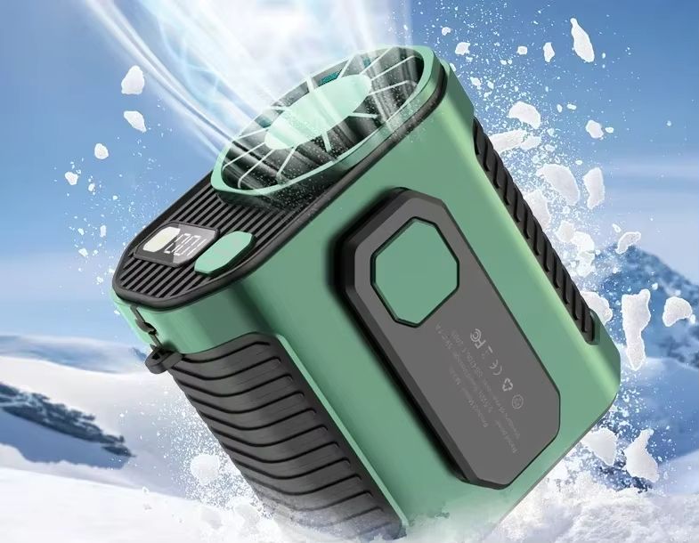20000mAh WaistMounted Cooling Fan Portable Outdoor Work Welding Fan 7