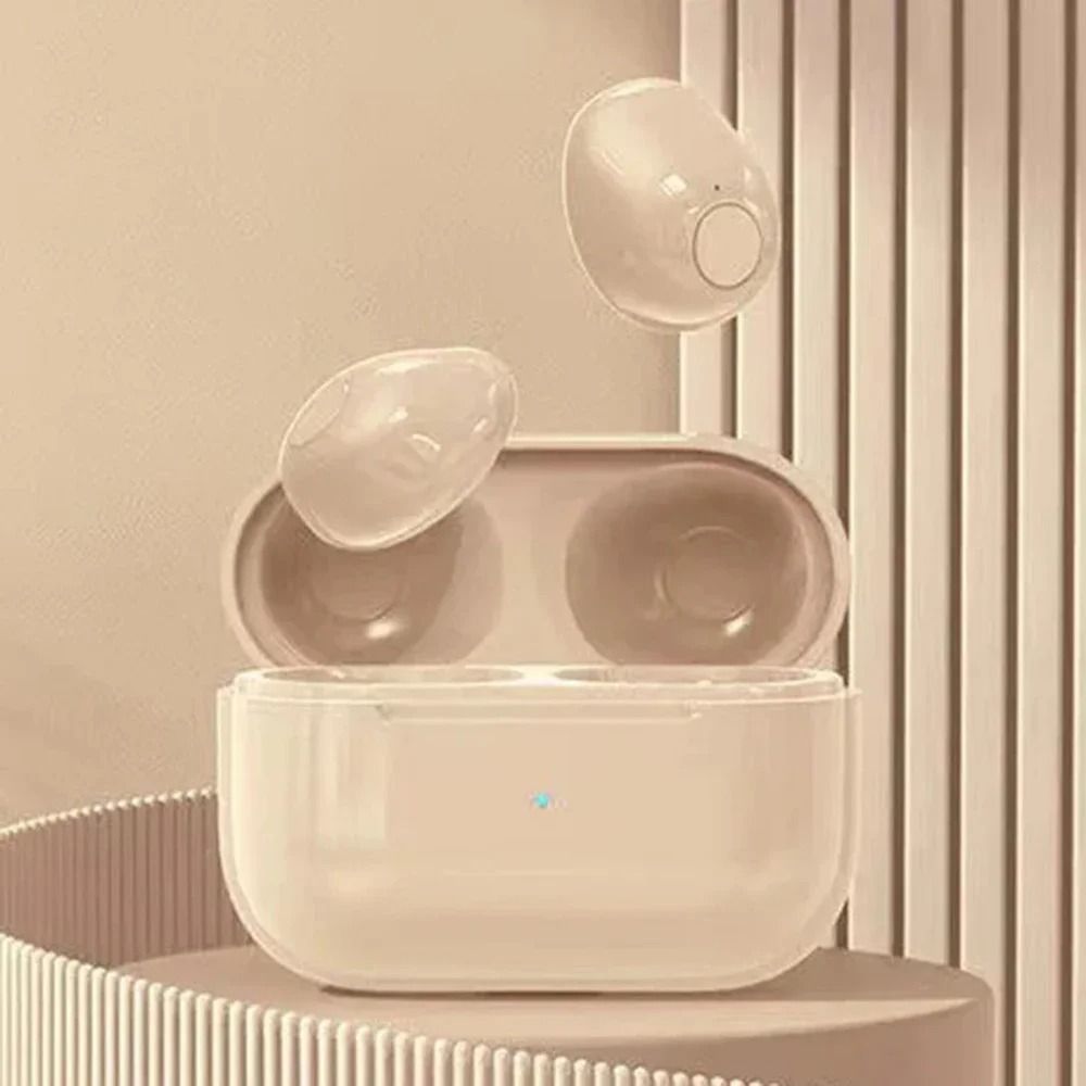 Invisible Mini Bluetooth TWS Earbuds With Noise Reduction And Mic 9