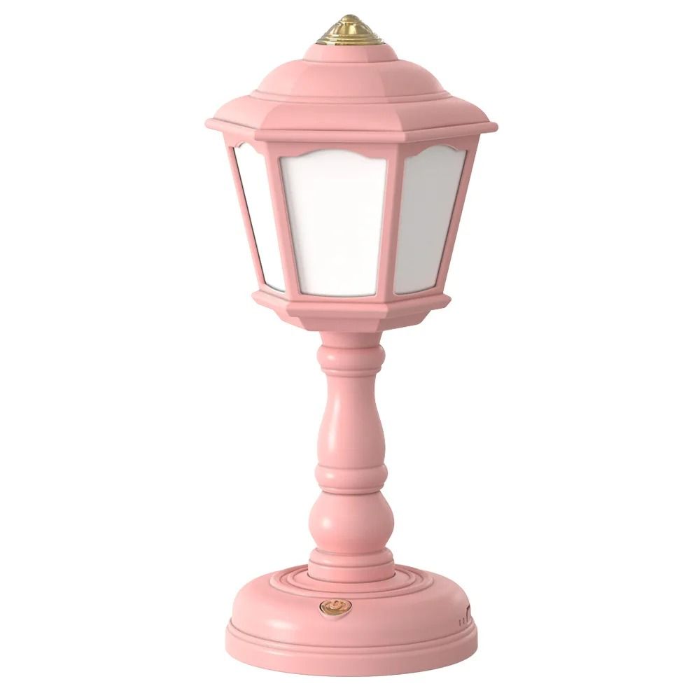Mini Retro LED Desk Lamp With USB Rechargeable Touch Control 11