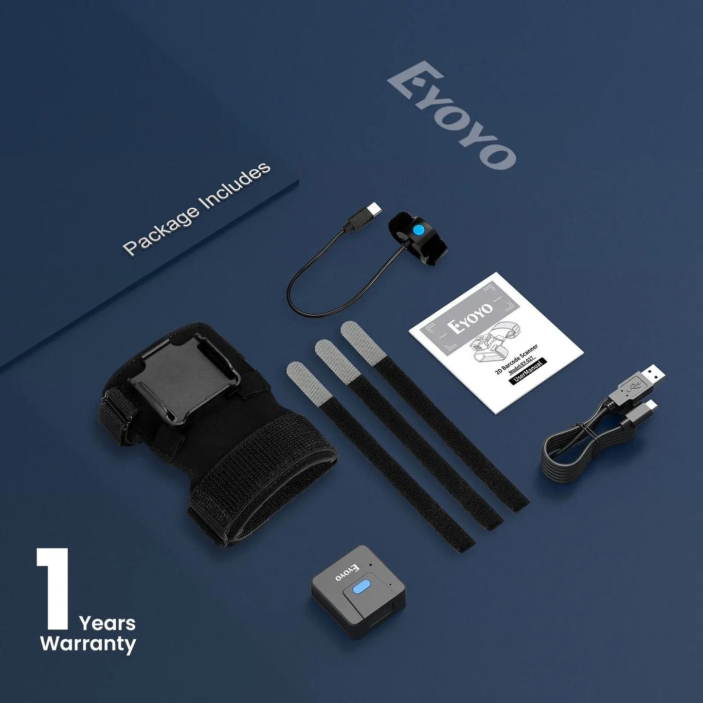 Wearable Glove Barcode Scanner For Hands Free Scanning 5