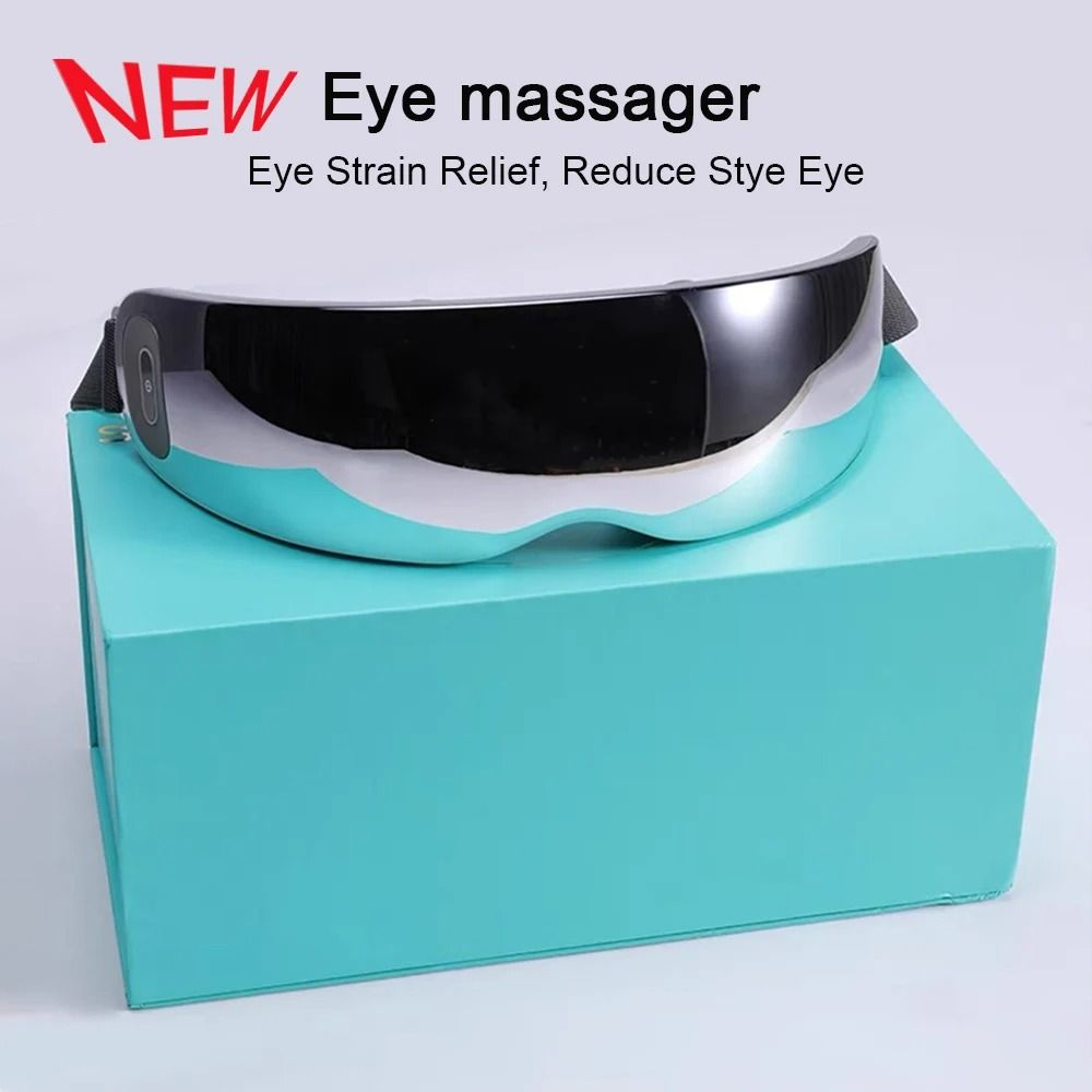 Premium Heating And Vibration Eye Massager With Acupressure For Deep Relaxation 5