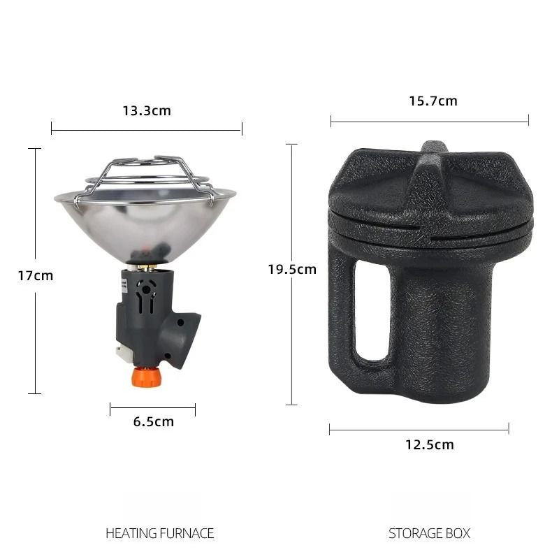 Portable Mini Gas Heater For Camping Hiking Tent Survival 8