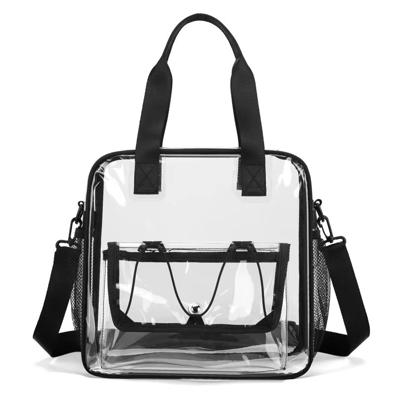 ShoreView Waterproof Clear Beach Tote PVC Transparent Tote With Touchscreen Window 7