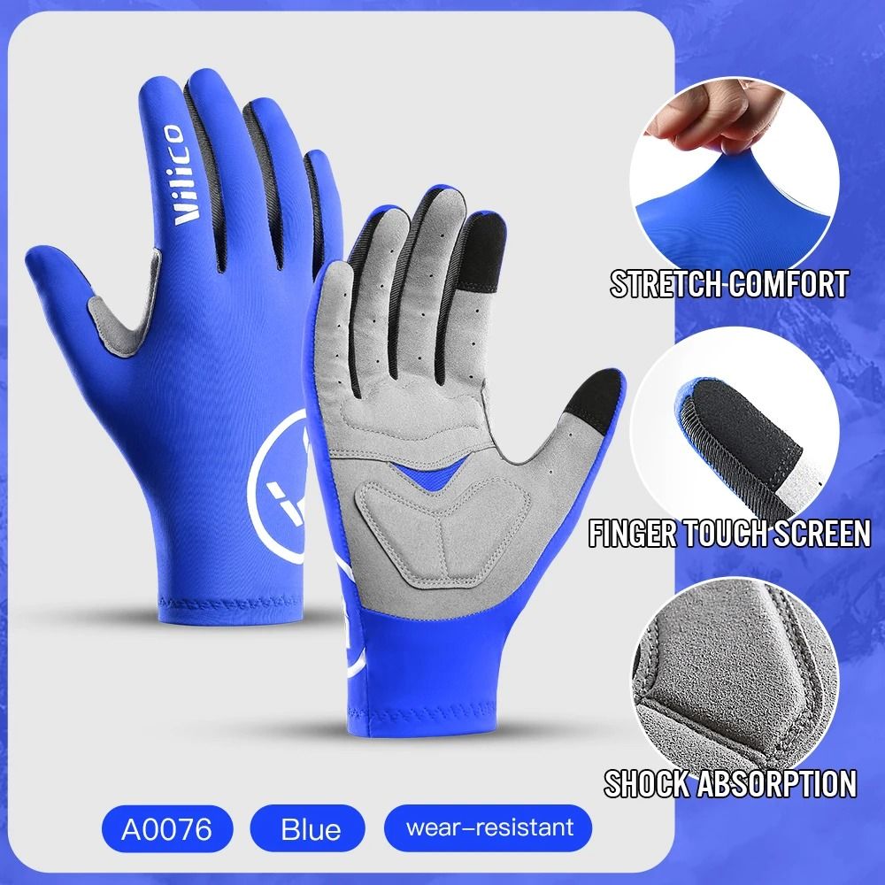Touch Screen Microfiber Cycling Gloves For Grip And Comfort 9