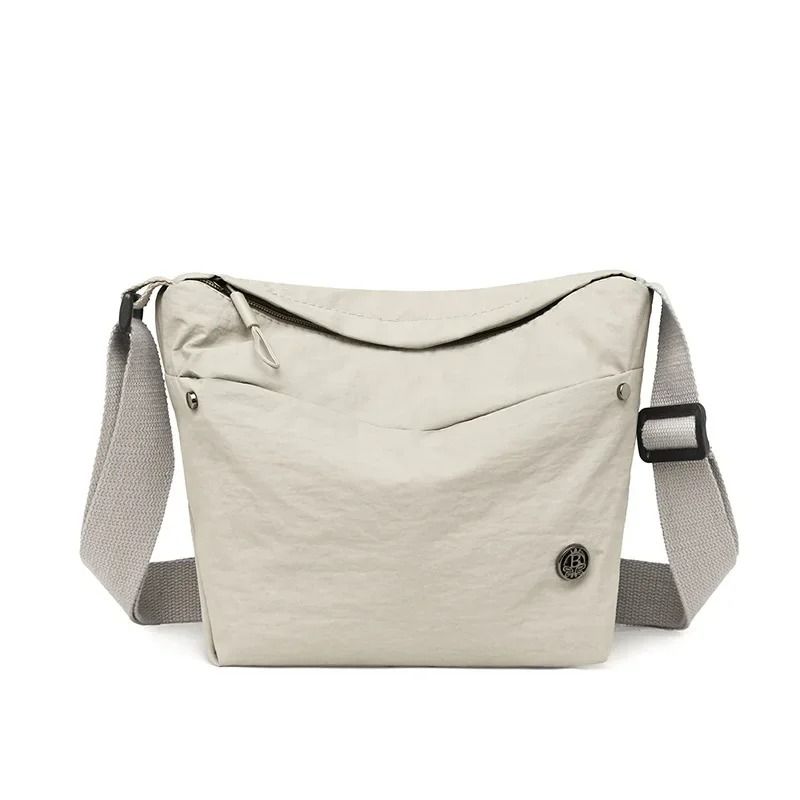 Ladies Fashion Nylon Messenger Bag Spacious Lightweight Daily Use 11