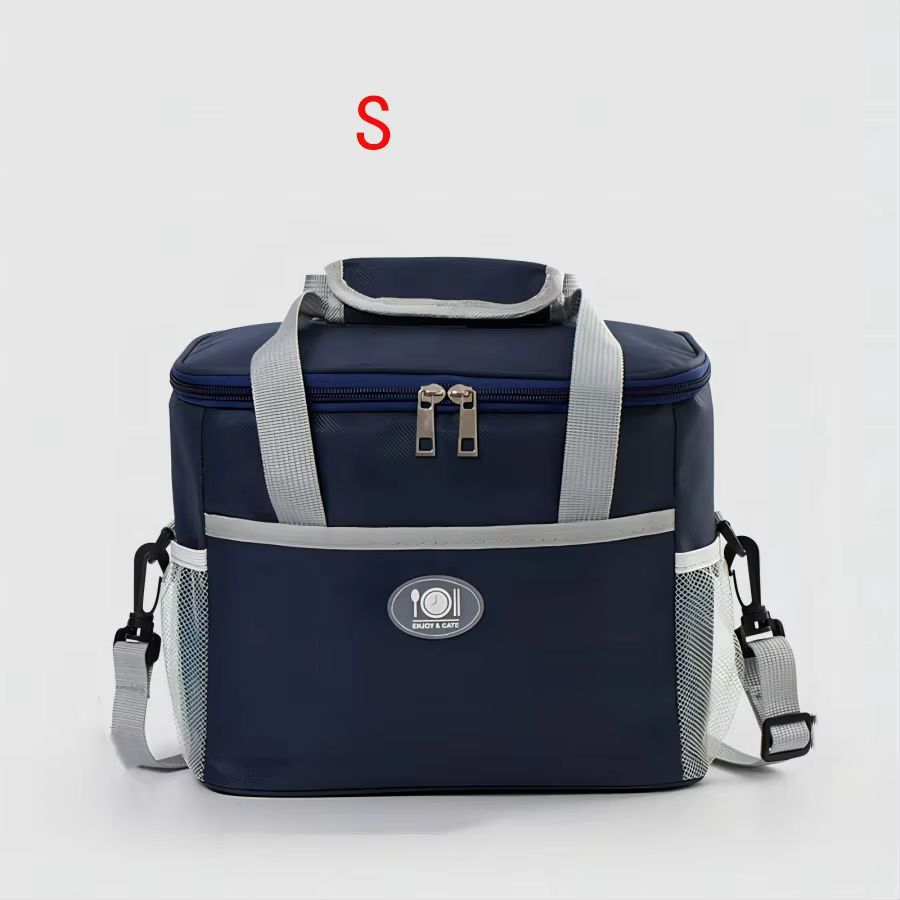 FrescoMax Large Capacity Picnic Bag Aluminum Foil Insulated Lunch Box Portable Cooler 13