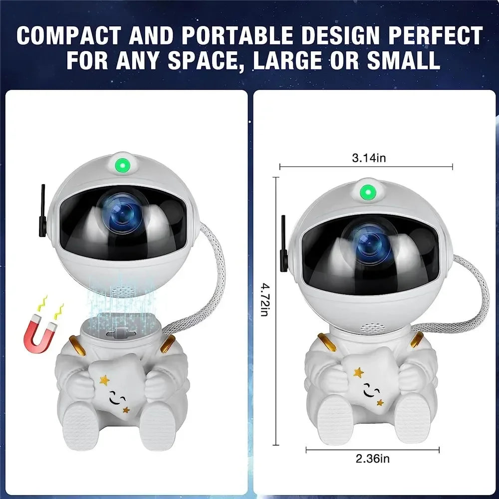 Galaxy Star Astronaut Projector LED Night Light Starry Sky Projector Lamp For Bedroom Decoration Ki 7
