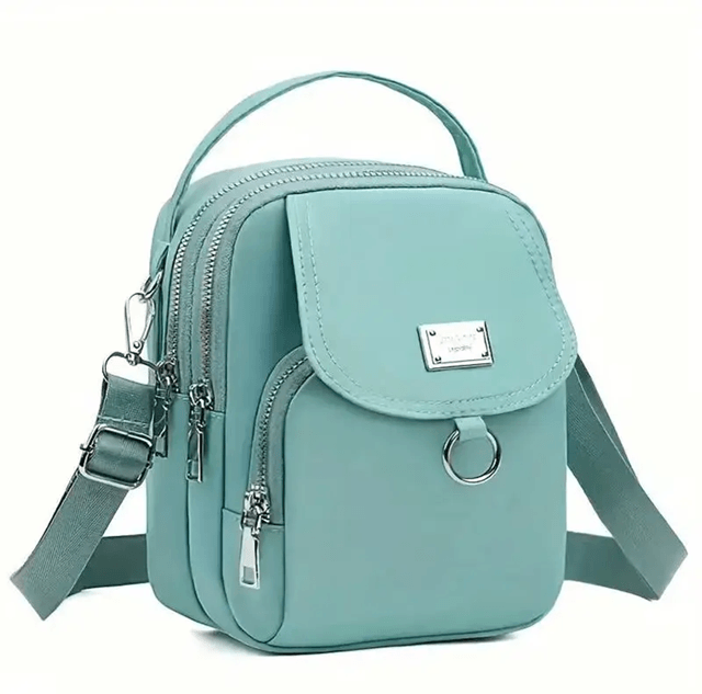 UrbanEase 3Layer Oxford Mini Shoulder Bag Lightweight Crossbody 7