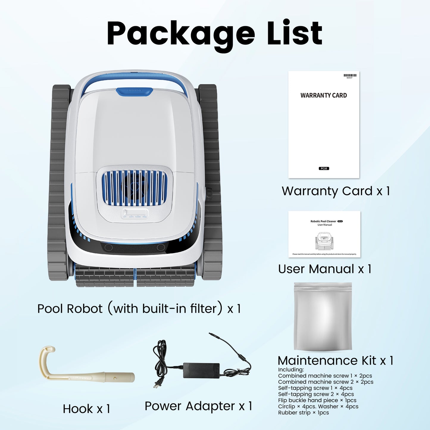 Wireless Pool Vacuum Cleaner Battery, Pool Robot Floor 120 Minutes, Wall Climbing Automatic Pool Cleaner
