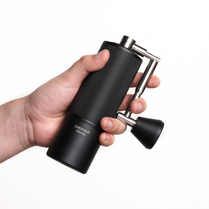 TIMEMORE Pro Manual Coffee Grinder Stainless Steel Burr, Premium Adjustable Hand Conical Burr Mill for Espresso