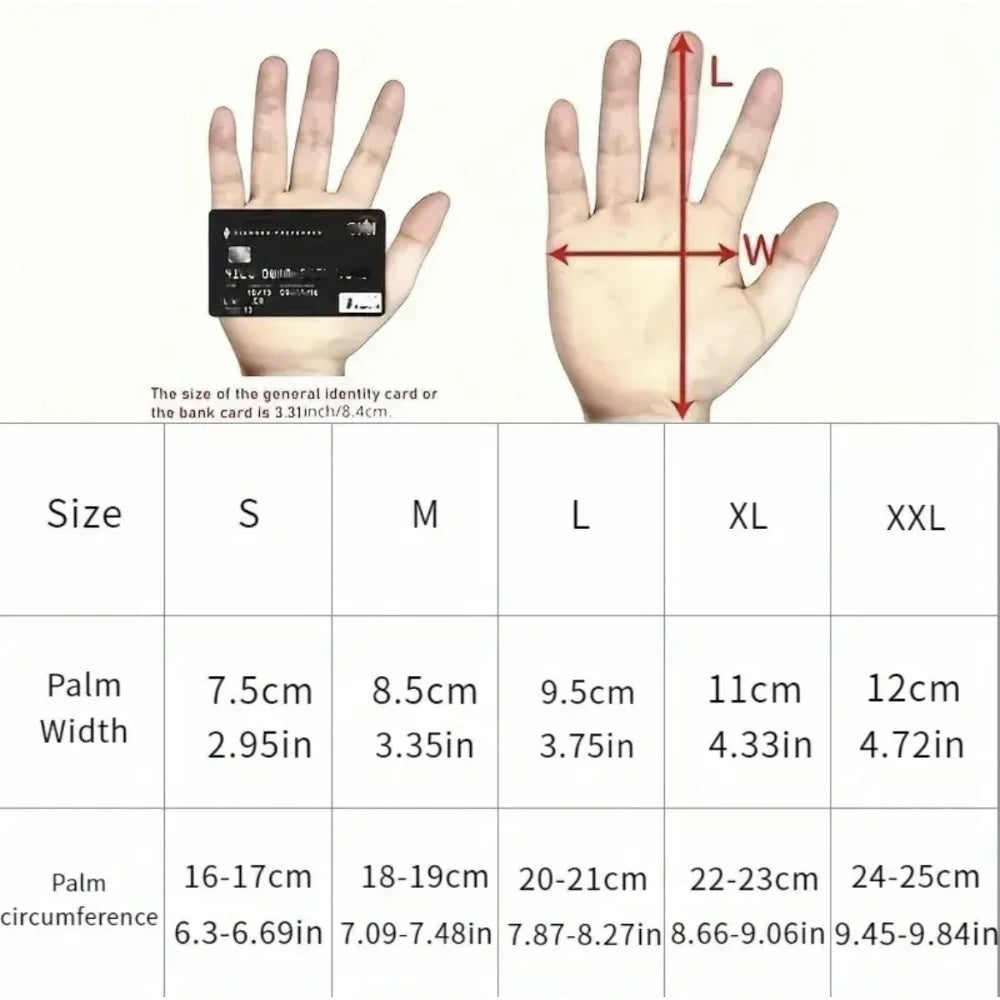 Premium Bicycle Gloves for Off-Road & Downhill Mountain Biking, Outdoor Sports DH MX MTB Motorcycle Riding Gloves