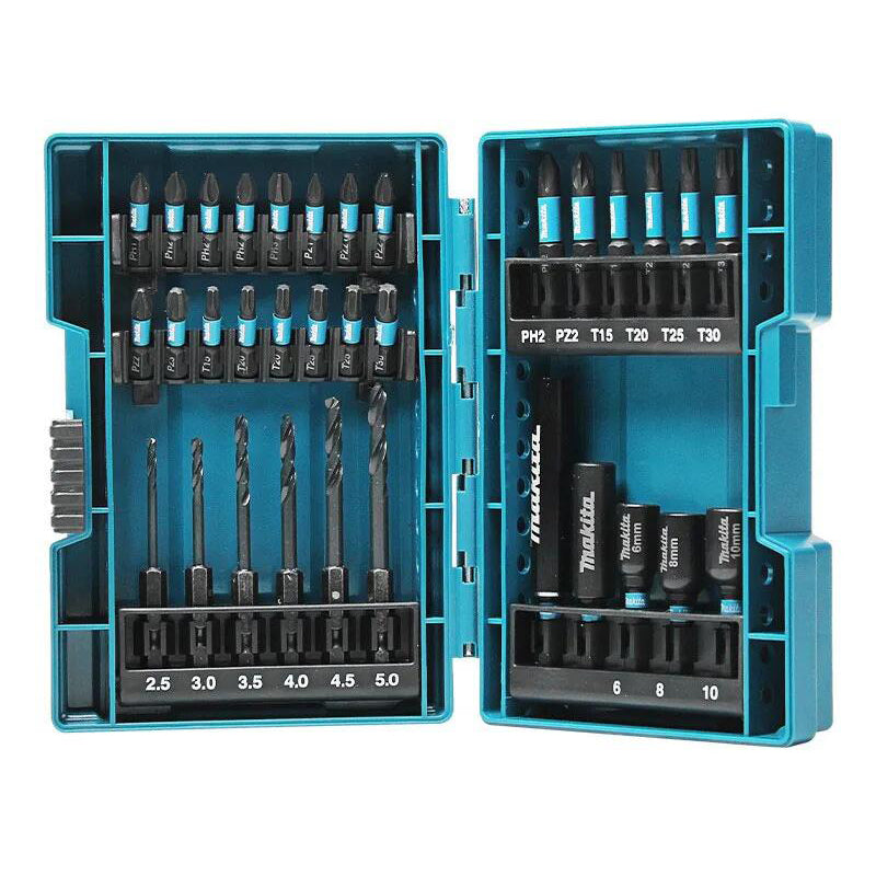 Makita Impact Electric Screwdriver Bits Set, Drill Head Sleeve, Batch Head Set Durable Tools Part