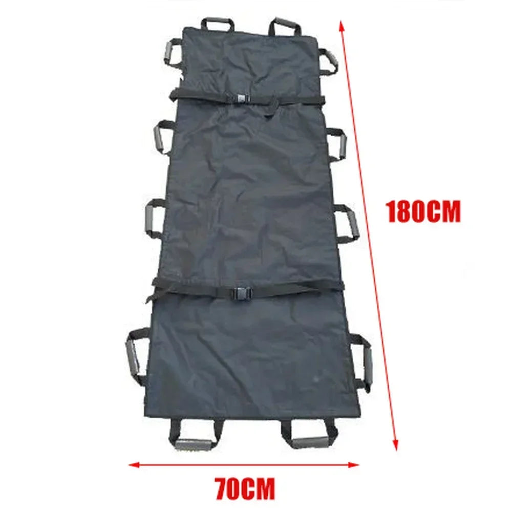 Adjustable Portable Medical First Aid Stretcher Emergency Rescue Soft Rack With Thickened Canvas Fo 7