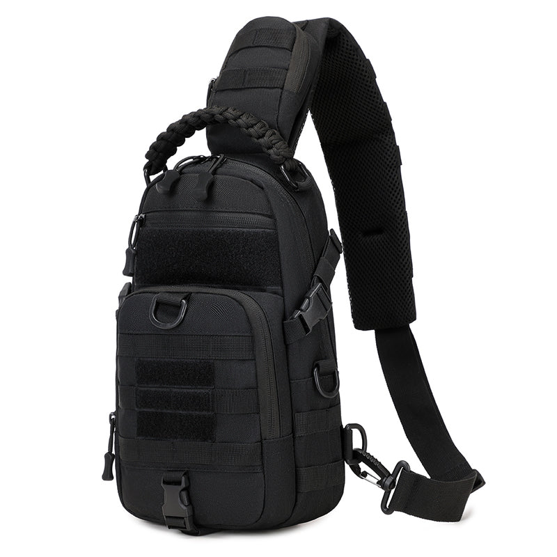 Tactical Backpack For Men MOLLE Sling Camping Chest Bag For Hiking Cycling Fishing Outdoor Travel 7