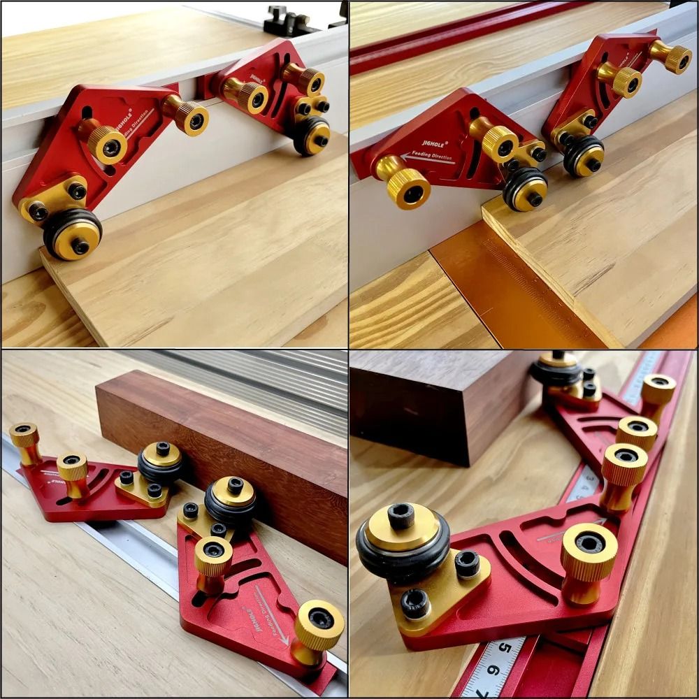 Table Saw Roller Feeding Safety Assistant With Aluminum Alloy Build 5