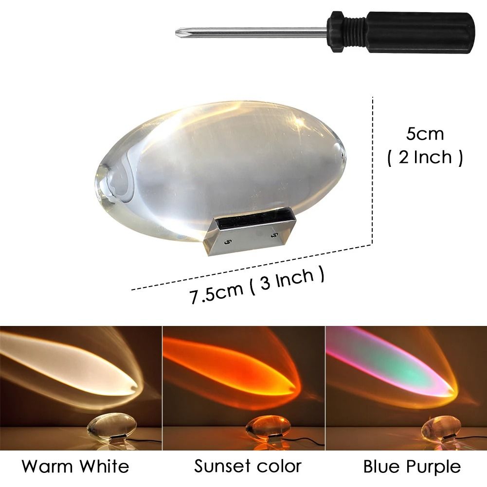 Italian Designer LED Crystal Table Lamp Eye Of The Sky Egg Shaped Lamp 6