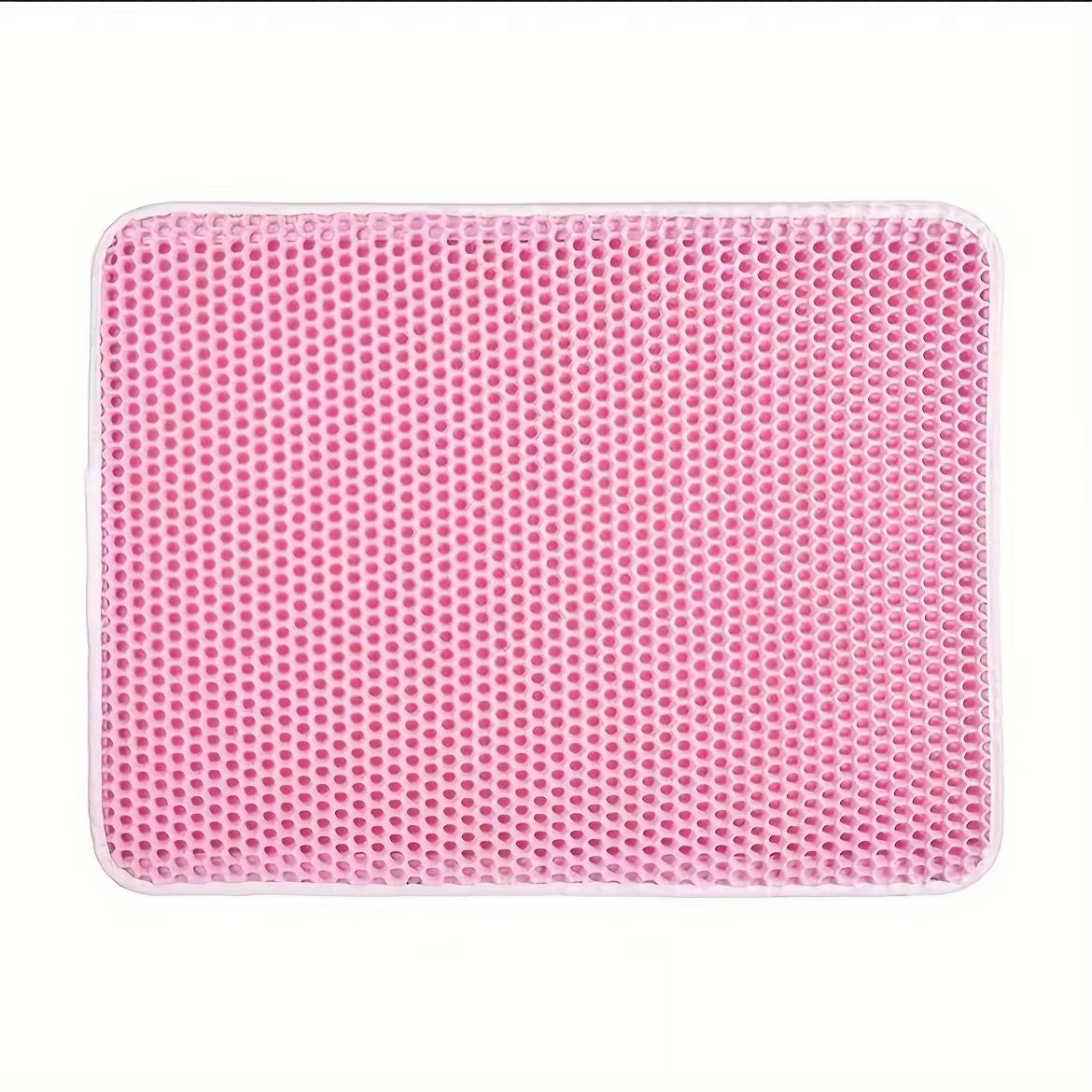 Large Cat Litter Mat Double Layer Honeycomb Waterproof Design For Scatter Control Easy Cleaning 9