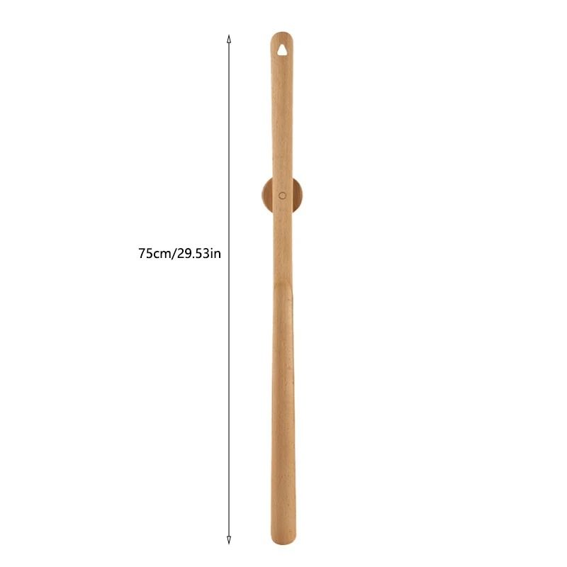 Premium Wooden Long Handle Magnetic Shoehorn 10