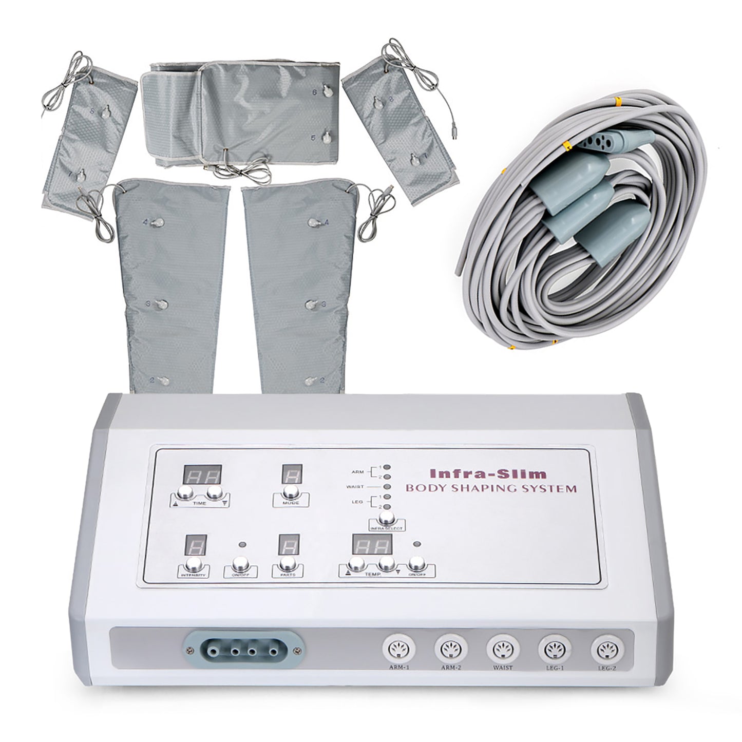 Far-infrared Ray Heating, Air Pressure Slimming Suit, Pressotherapy Body Contouring Machine for Weight Loss & Detox