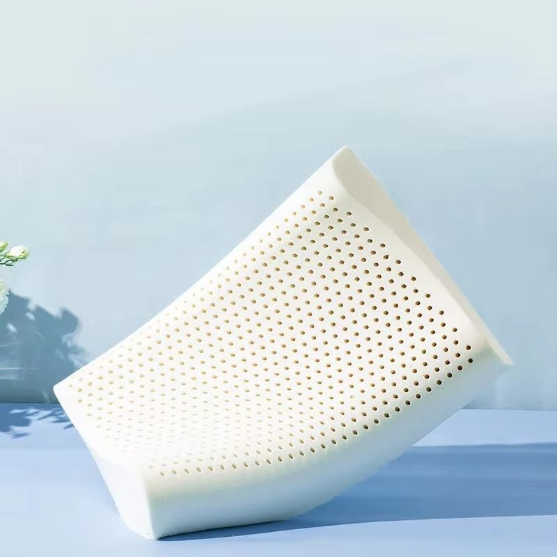 Thai Natural Latex Cervical Pillow Memory Support Sleeping Pillow For Adults Dormitory Use 8