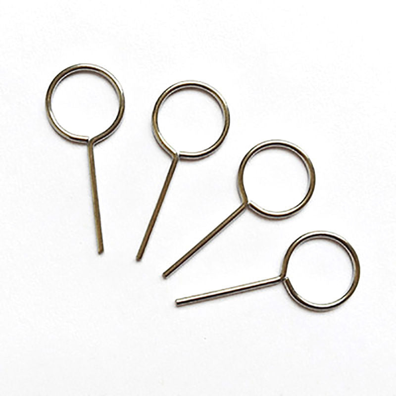 100pcs Sim Card Ejector Tool Pin, Universal Phone Remover Pick-up Tray Opener for iPhone 13, Xiaomi, Samsung, Huawei