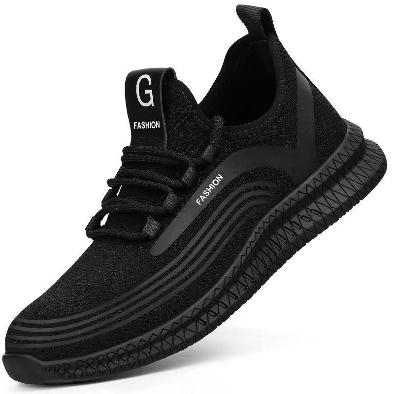 Breathable Steel Toe Work Shoes Lightweight PunctureProof Safety Sneakers For Men Women 7