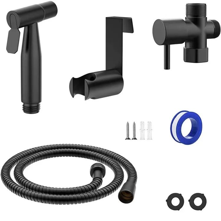Stainless Steel Handheld Bidet Sprayer Kit For Bathroom With SelfCleaning Shower Head 7