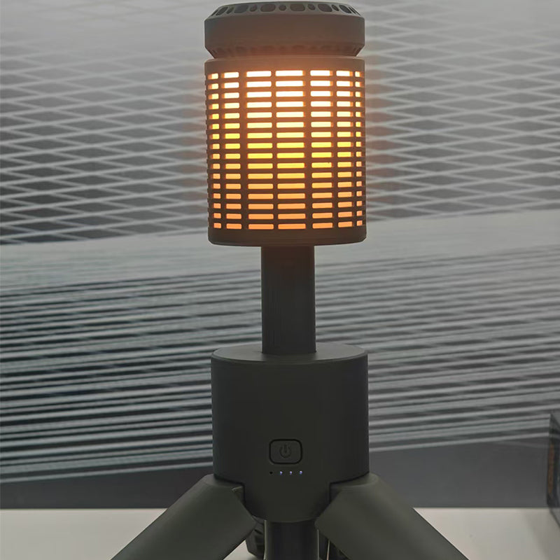 Folding Camping Light Portable Telescopic Lanterns Outdoor Waterproof Magnetic Lamp With Triangle S 6