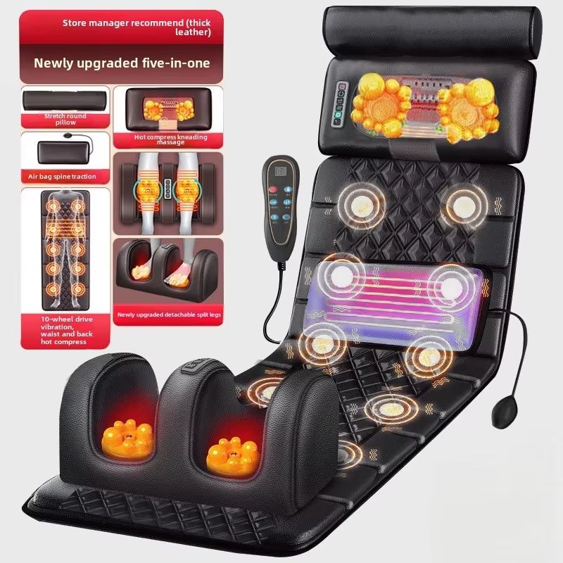 Electric Full Body Massage Mattress With Heat Airbag Cushion For Back Neck Shoulder And Waist Rela 11