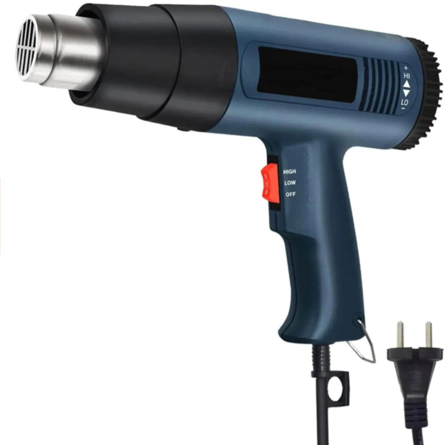 Heat Gun Professional Hot Air Gun Adjustable Temperature DIY Stripping Paint Shrinking PVC Home Rep 5