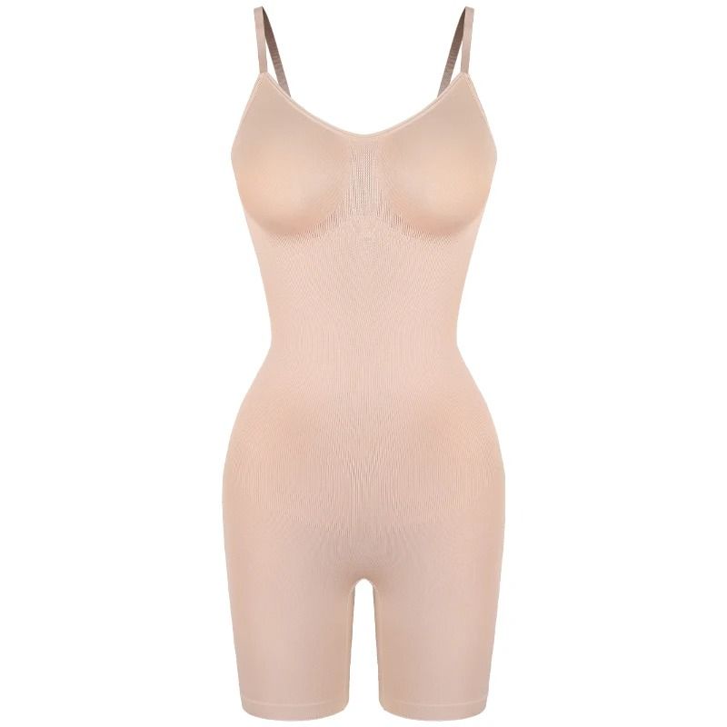 Women Bodysuit Shapewear Tummy Control Butt Lifter With Shorts 8