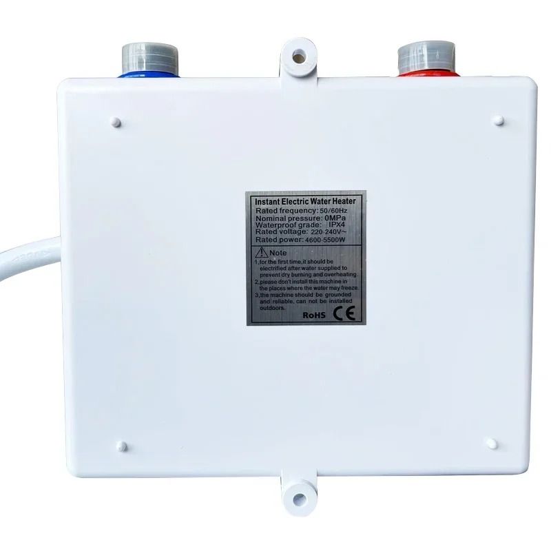 Instant Electric Water Heater 220V 4600W Portable Heater For Bathroom Shower And Kitchen 4