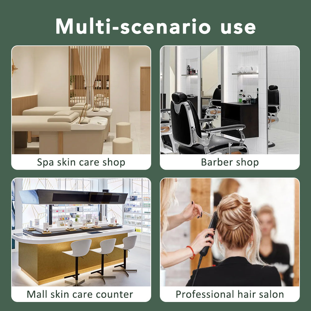 Professional HD Visual Scalp Skin Hair Follicle Detector Analyzer Machine Multifunctional Magnifie 6