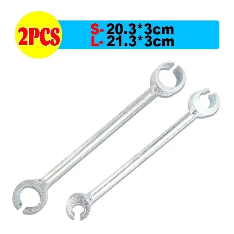 2in1 Adjustable Door Hinge Wrench Double Head Repair Spanner 8