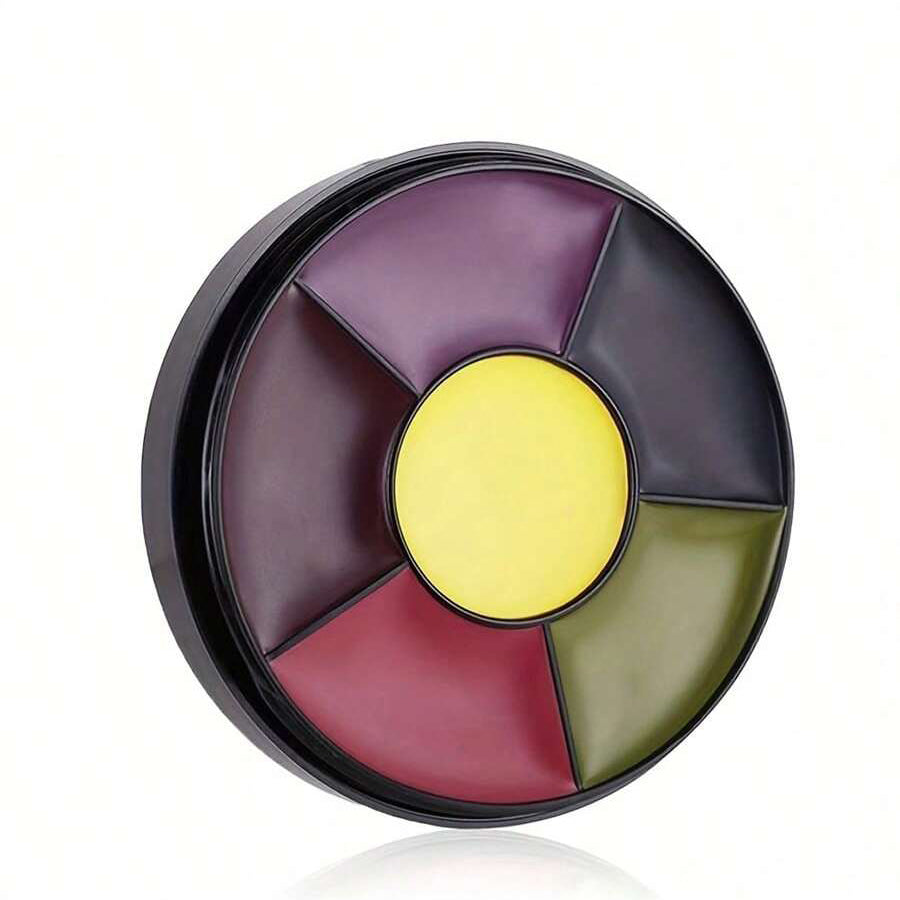 Professional 6 Color Blood Stasis Palette Halloween Face Painting Body Makeup For Zombie Vampire Mo 5