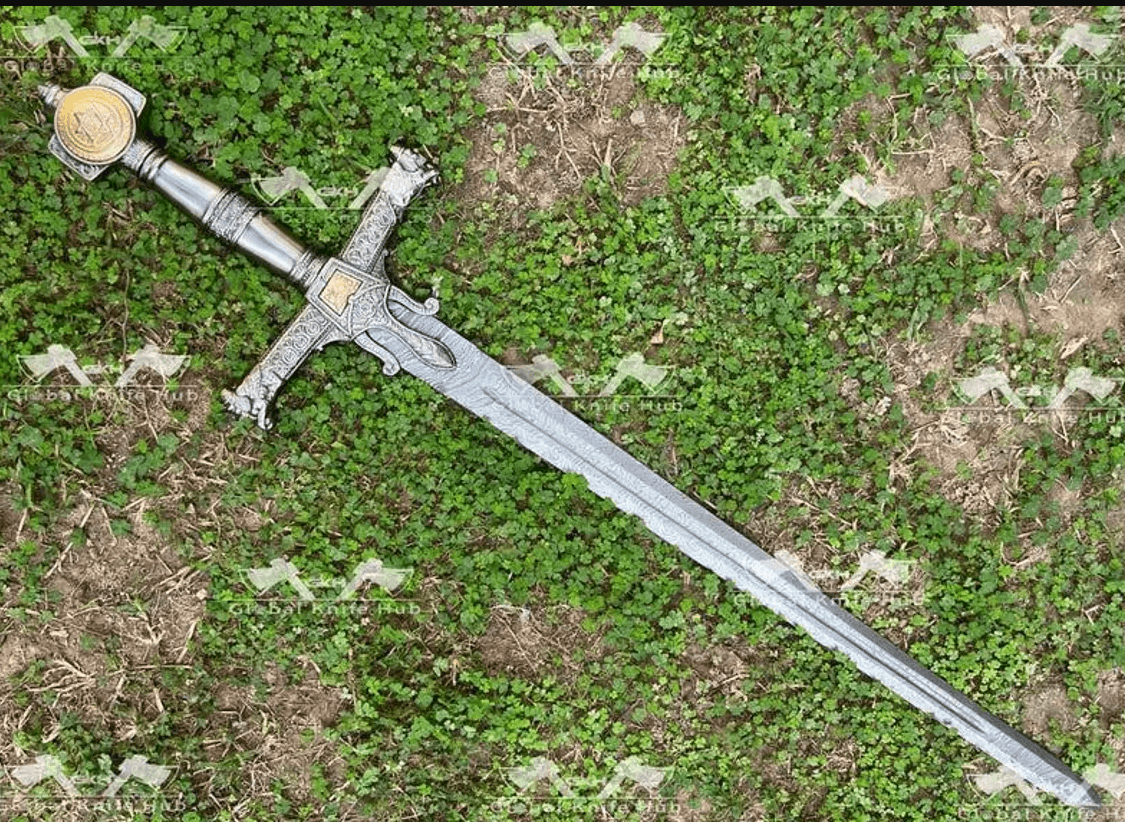 Buy Now HandForged Damascus Steel Viking Sword
