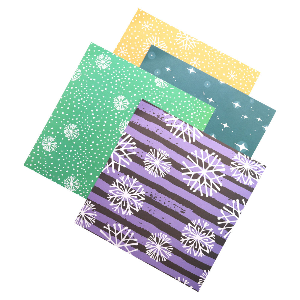 Creative Path 12 Inch Scrapbooking Paper, 20 Sheets Designer Pattern Pack for Christmas Crafts, Decorative Set