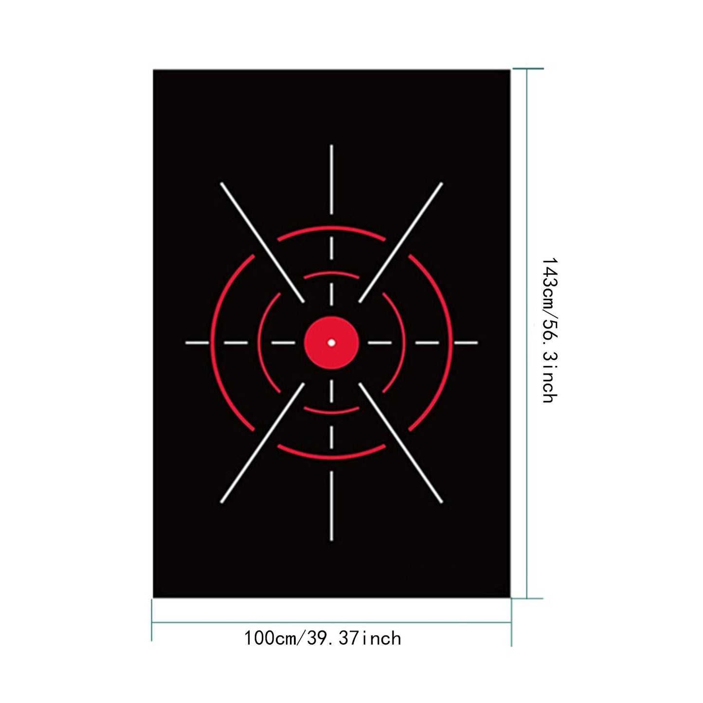 Golf Target Cloth Hitting Net for Training, Driving Range Target Swing Golf, Portable Hitting Cage for Indoor Backyard