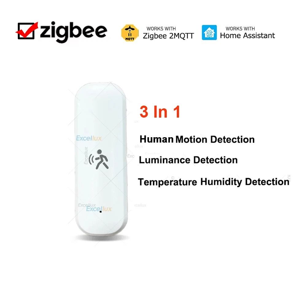ZigBee Motion Sensor With Temperature And Humidity Radar Detection Smart Home Security 7